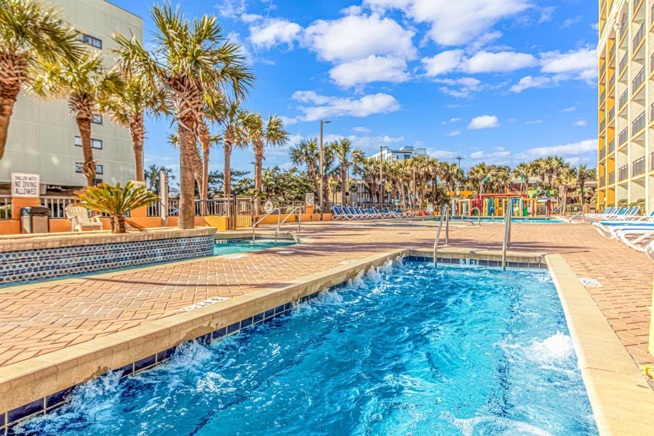 Ocean View King Suite With Modern Decor And Accents - Caravelle Resort 605 Sleeps 4 Guests Myrtle Beach Buitenkant foto