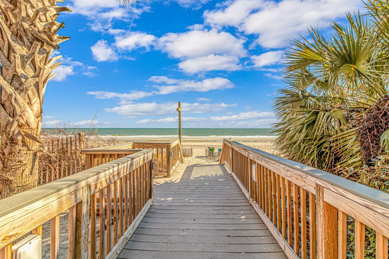 Ocean View King Suite With Modern Decor And Accents - Caravelle Resort 605 Sleeps 4 Guests Myrtle Beach Buitenkant foto